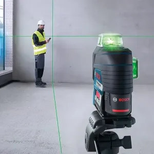Alternative view of Máy cân mực laser GLL 3-80 CG tia xanh Bosch